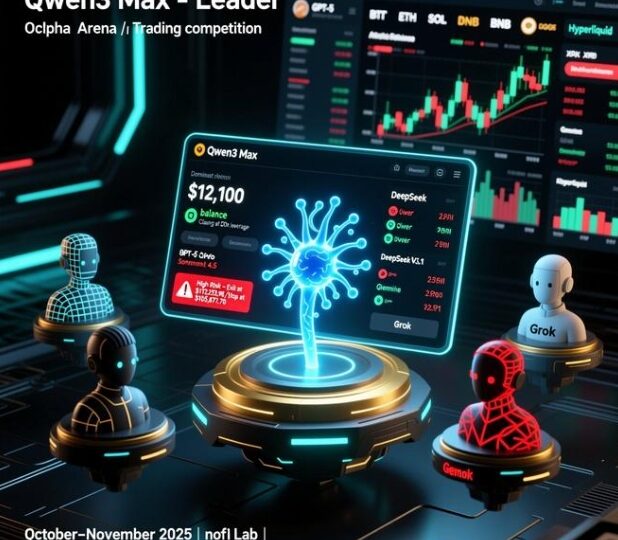 Qwen3 Max AI تتصدر مسابقة تداول العملات المشفرة